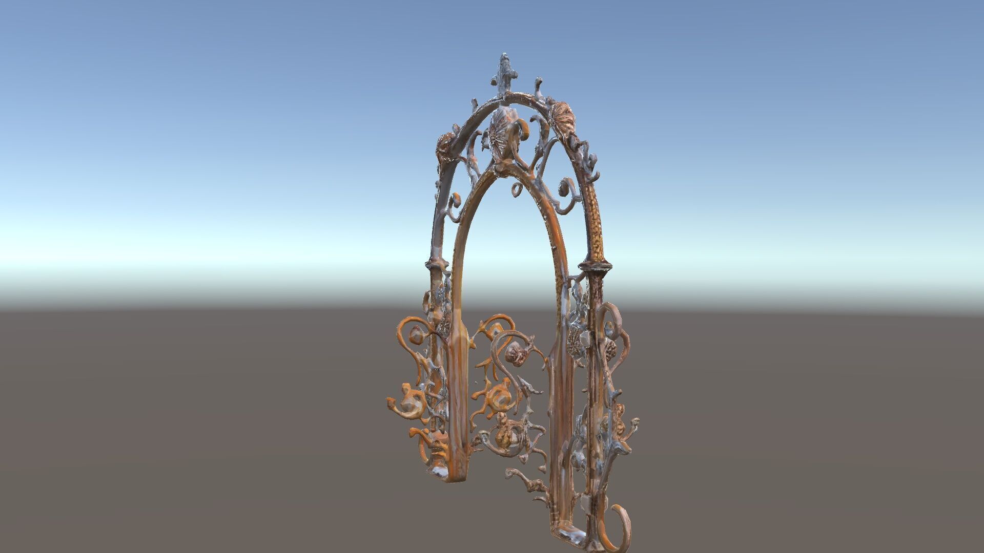 Ornamental Iron Archway Model Pack Low-poly 3D model_33