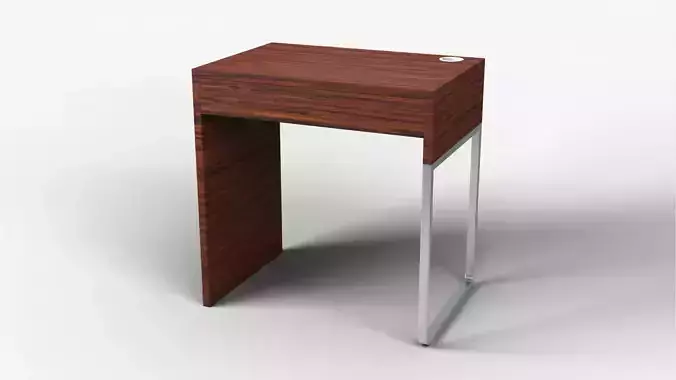 Mini Desk 01 - Dark Wood