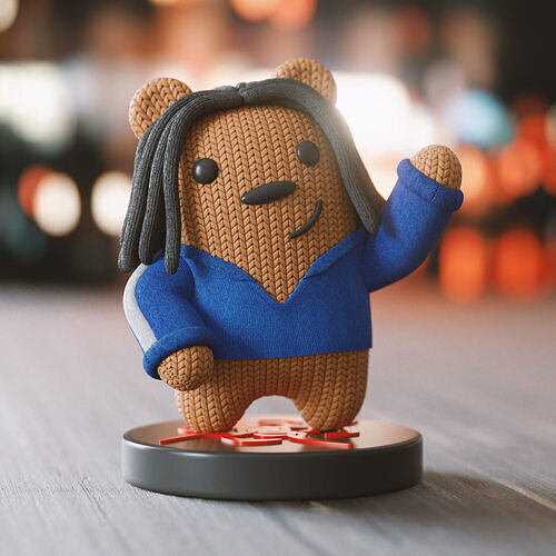 Esquizoluche 3D Printable Figure Surreal Art Character Free 3D print model