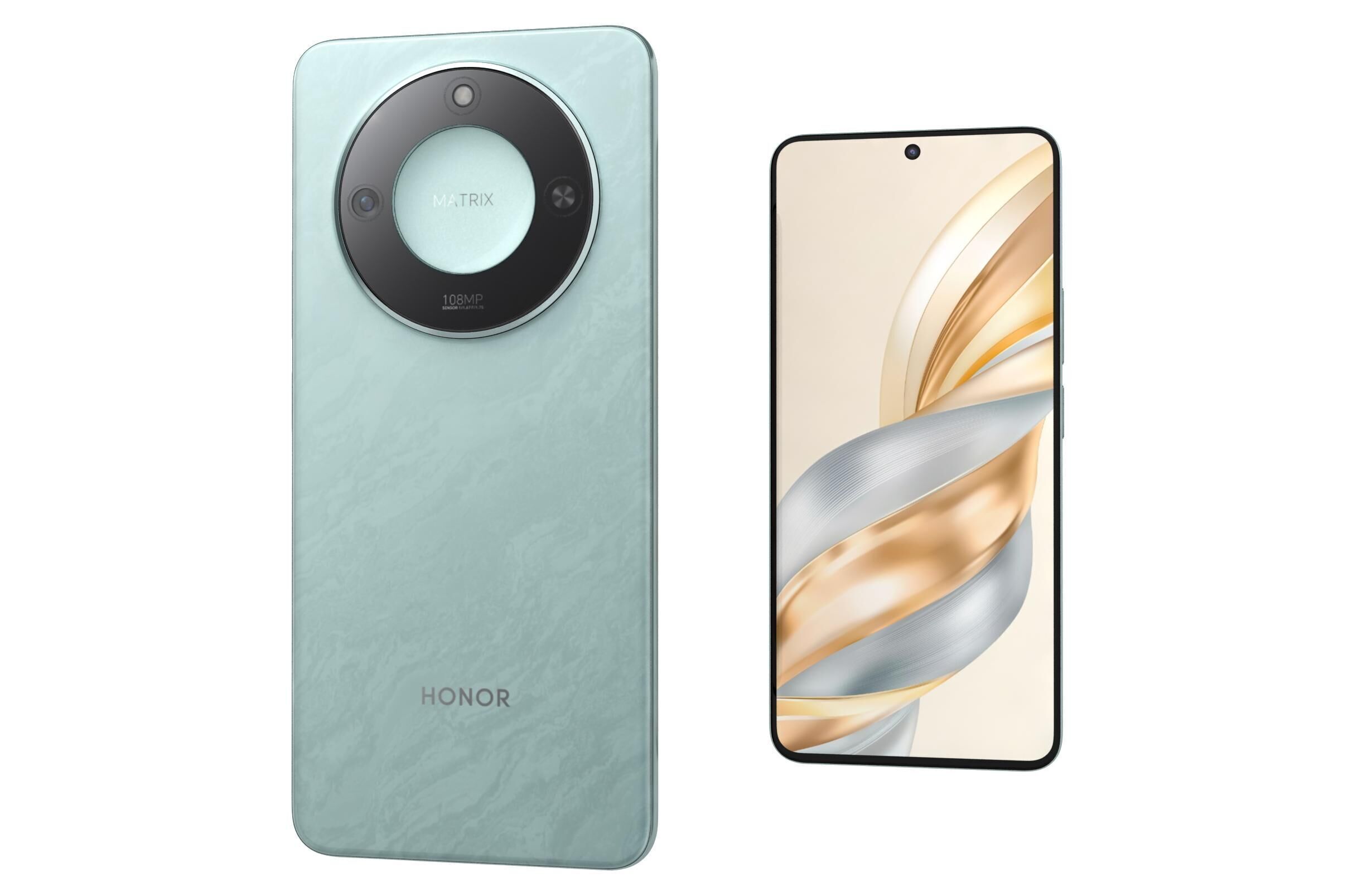 Honor X60 Green 3D model_7