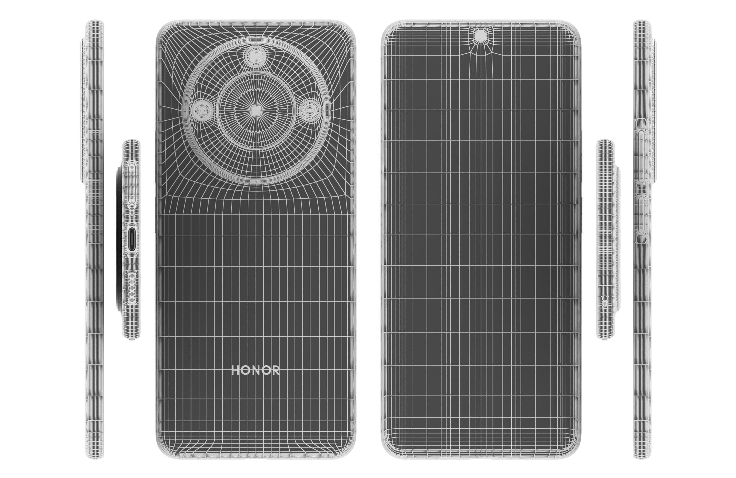 Honor X60 Green 3D model_17