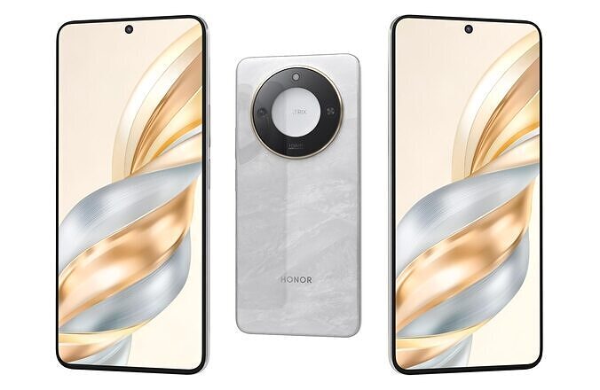 Honor X60 White 3D model