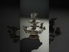 Ornate Tiered Fountain with Cherubs D Model Pack Low-poly 3D model_2
