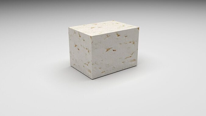 Feta Cheese 3D model