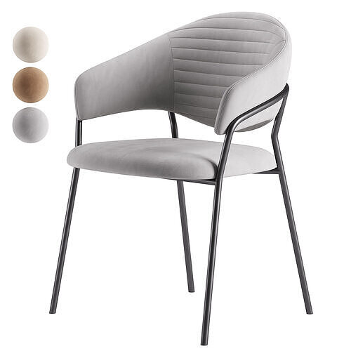 Ailex chair by Divan 3D model