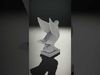 Elegant Dove Statue Model Pack for D Rendering Low-poly 3D model_2