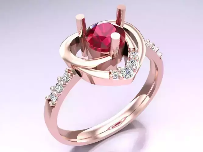 Heart Ring - Womens Rings - N423128