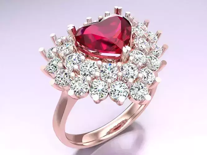 Heart Ring - Womens Rings - N582853