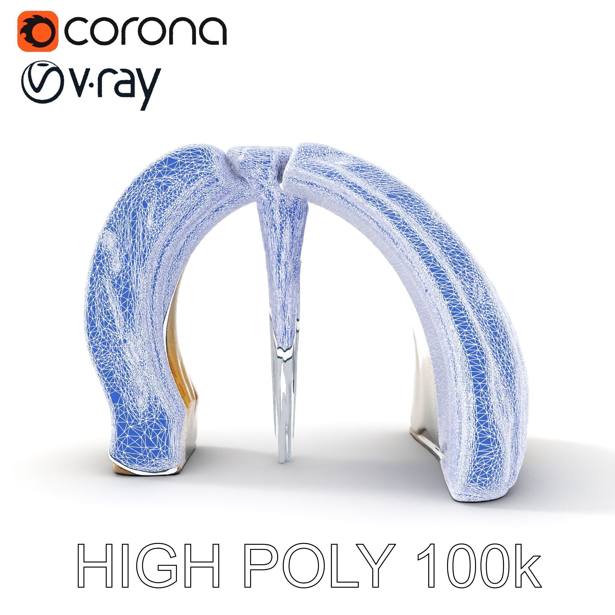 Waterfall Stone Arch Model Pack Low-poly 3D model_32