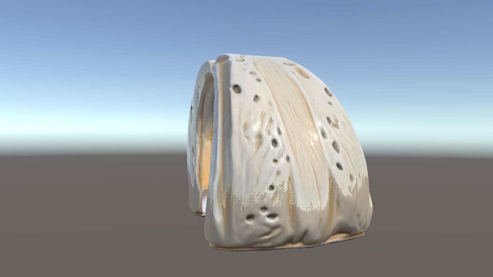 Waterfall Stone Arch Model Pack Low-poly 3D model_35