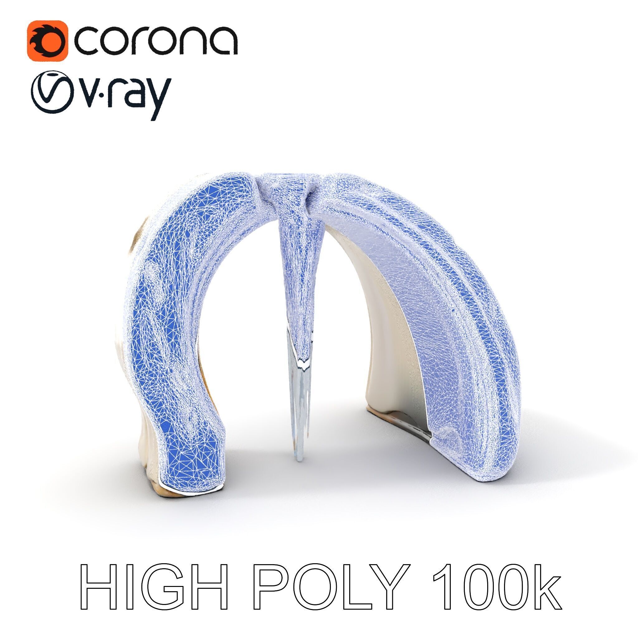 Waterfall Stone Arch Model Pack Low-poly 3D model_33