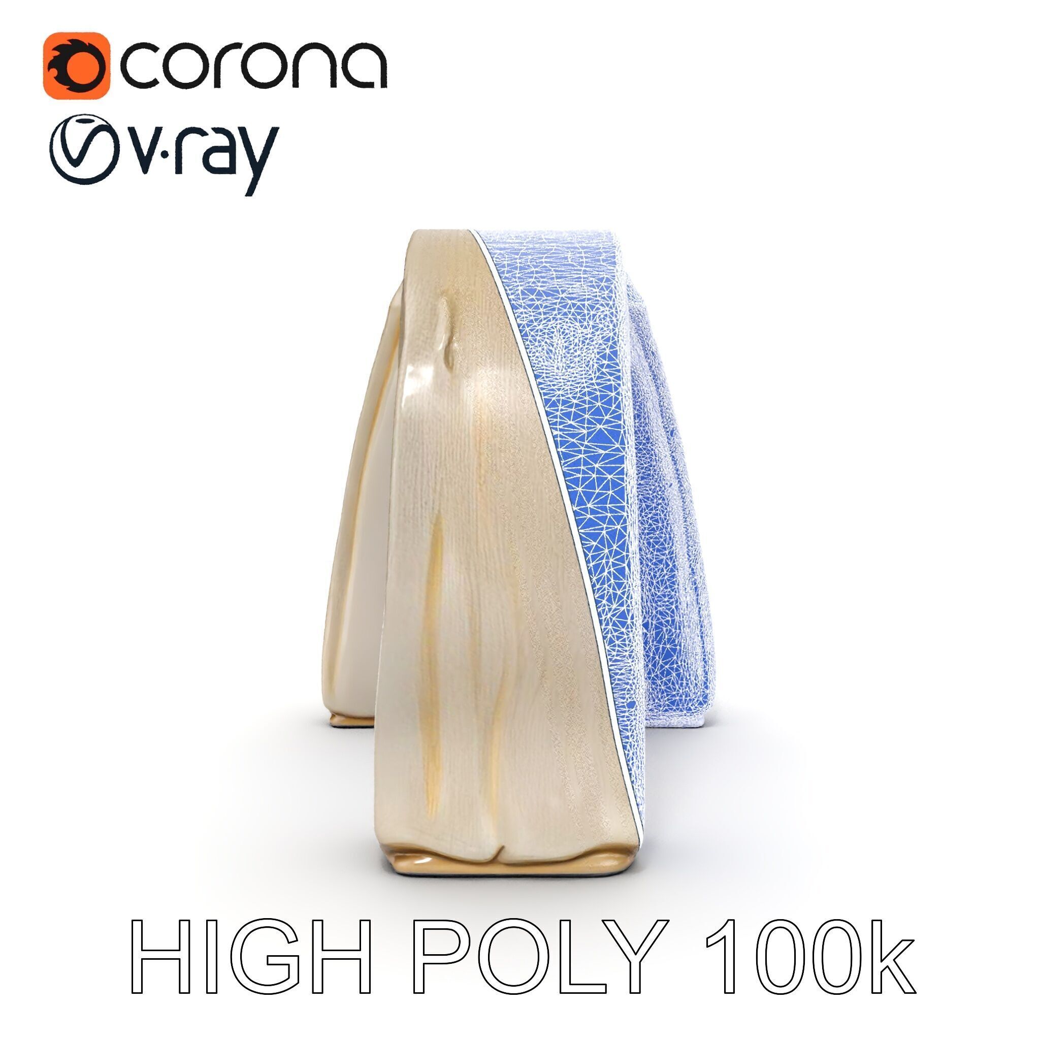 Waterfall Stone Arch Model Pack Low-poly 3D model_20