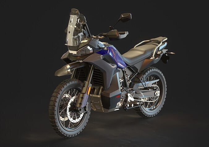 Base model CF Moto 800 MT X 2025 3D model