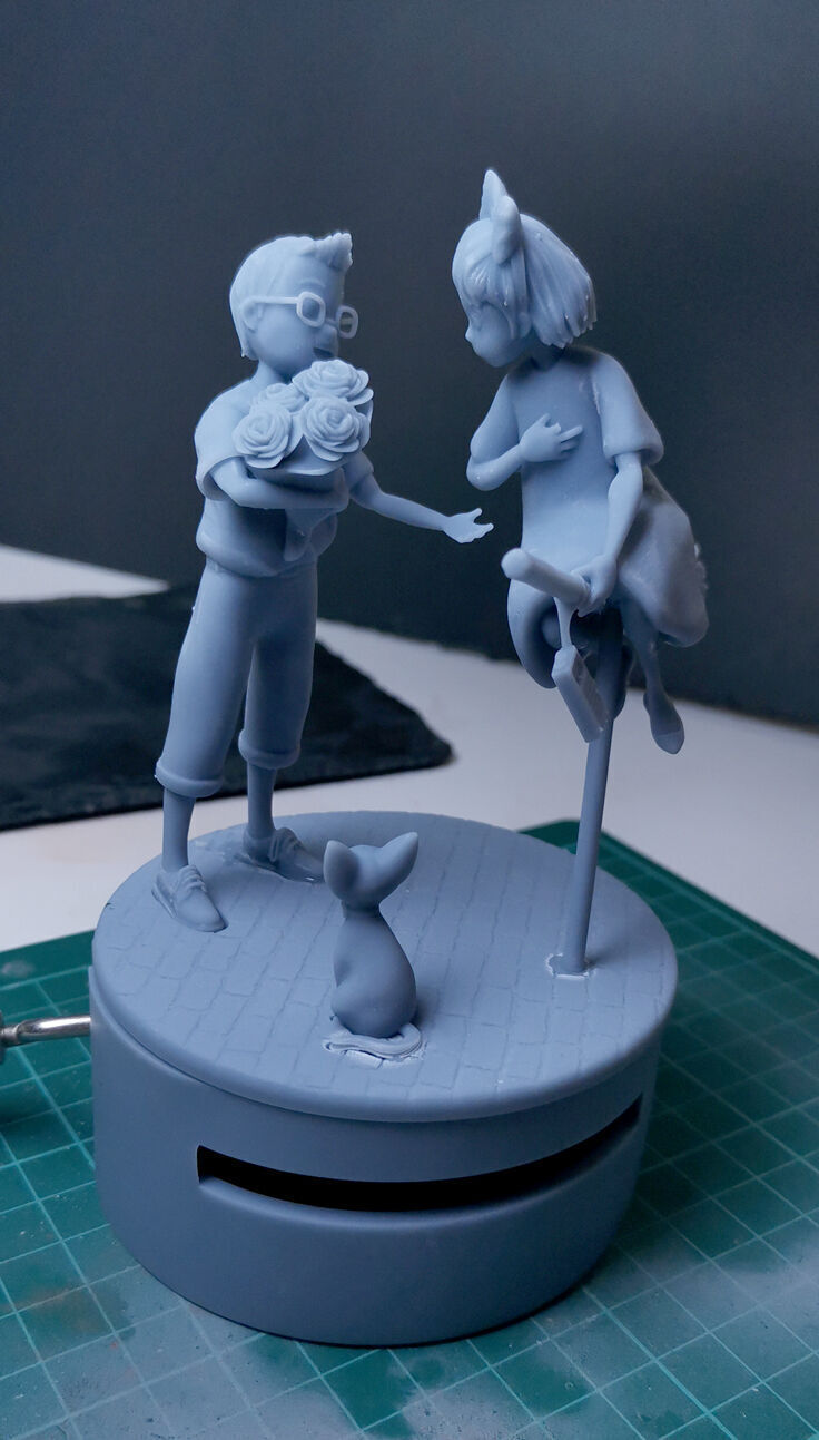 Kikis Delivery Service 3D Printable Music Box Design 3D print model_1