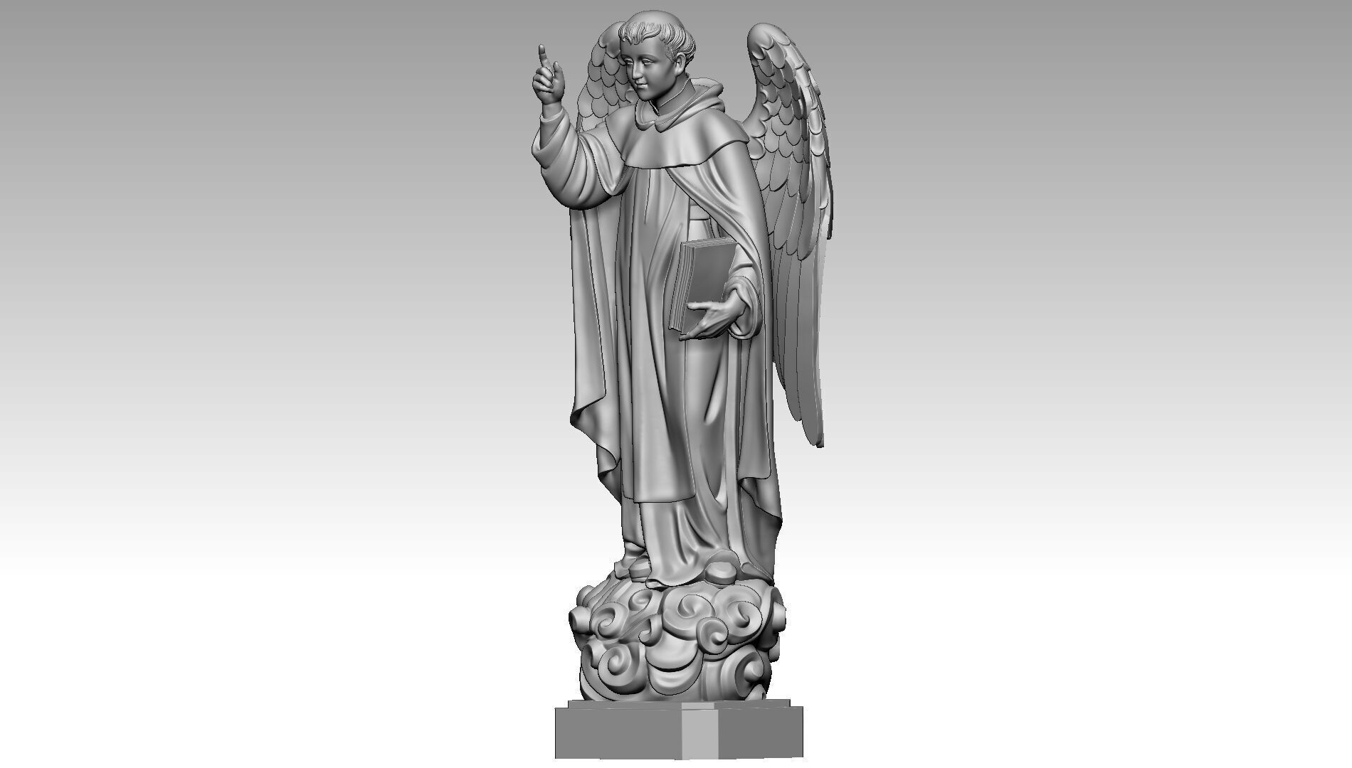 Saint Vincent  3D print model_1