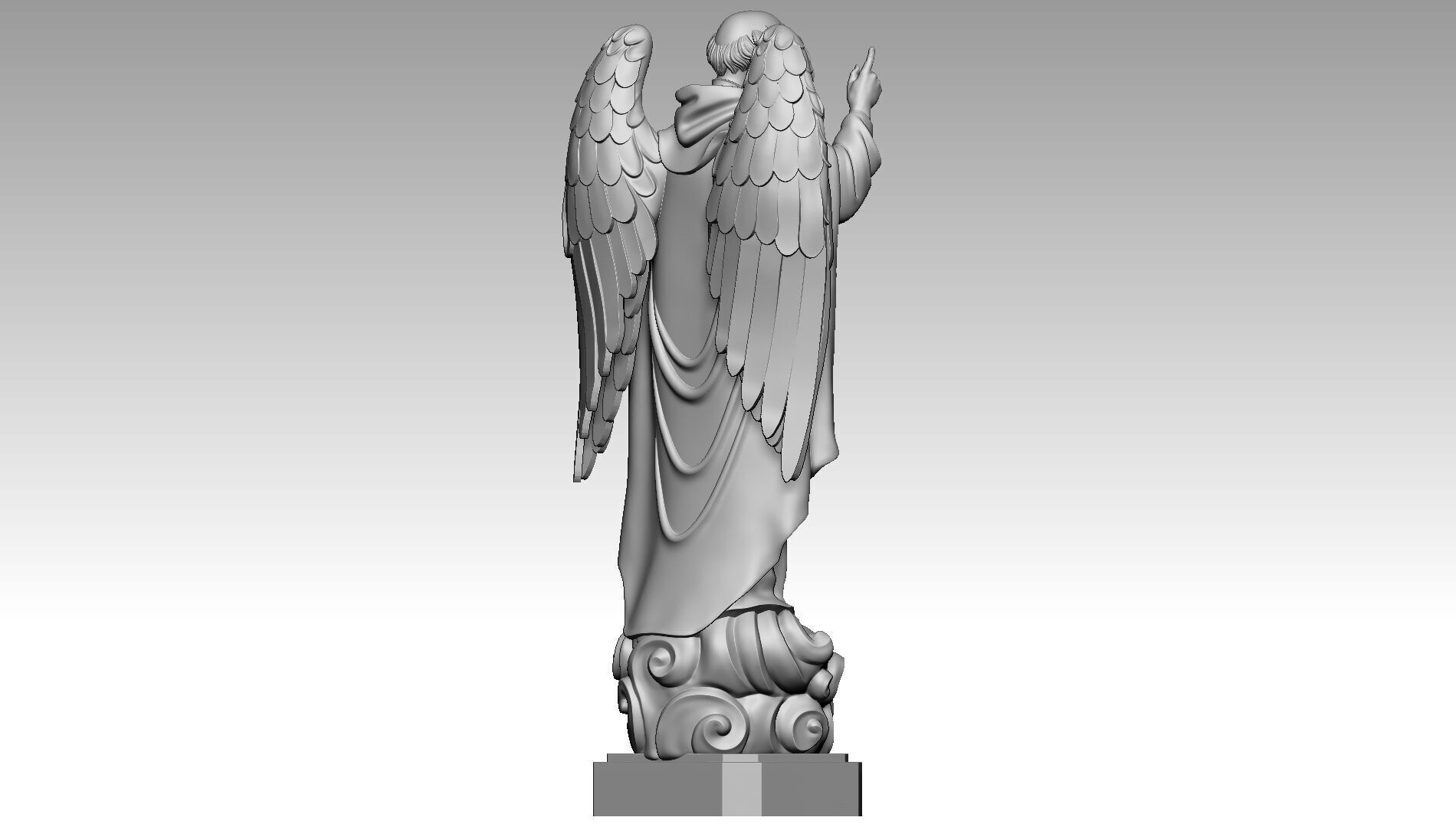 Saint Vincent  3D print model_5