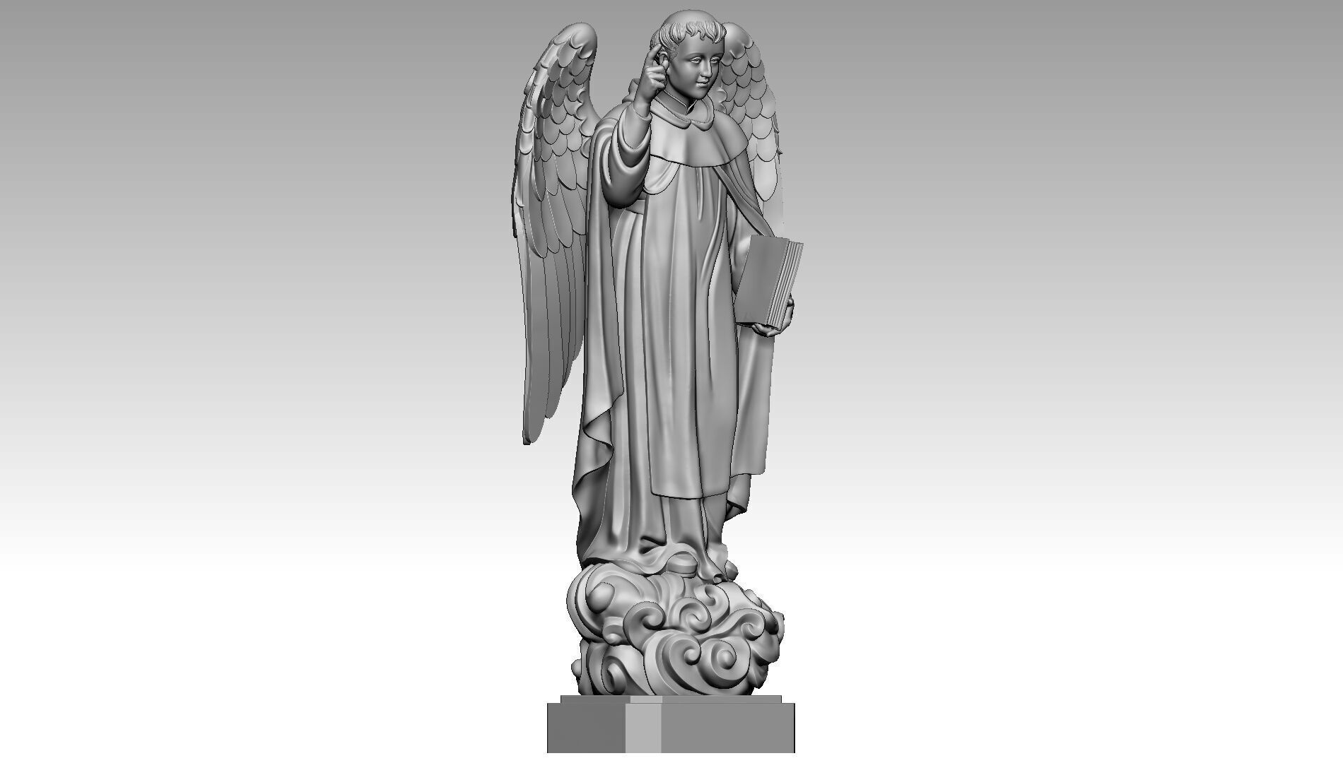 Saint Vincent  3D print model_7