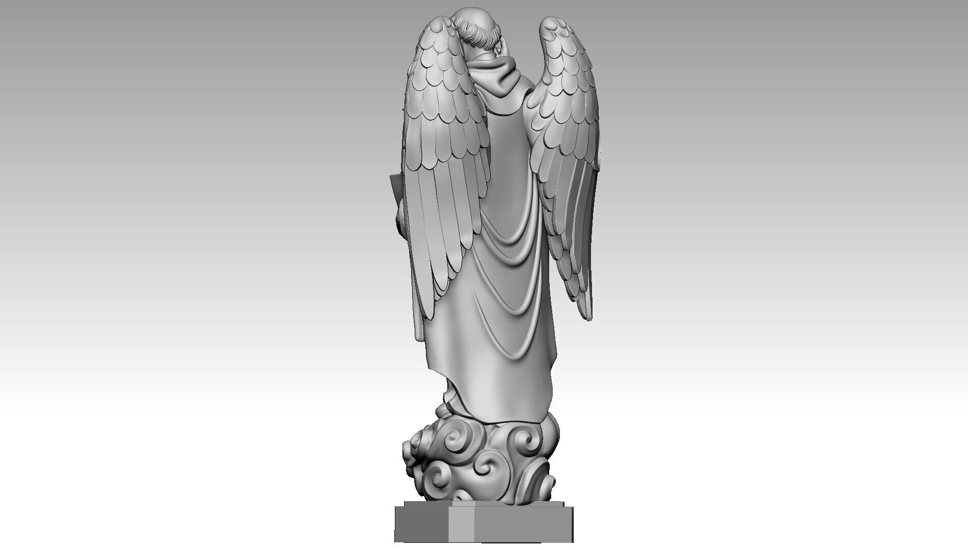 Saint Vincent  3D print model_3