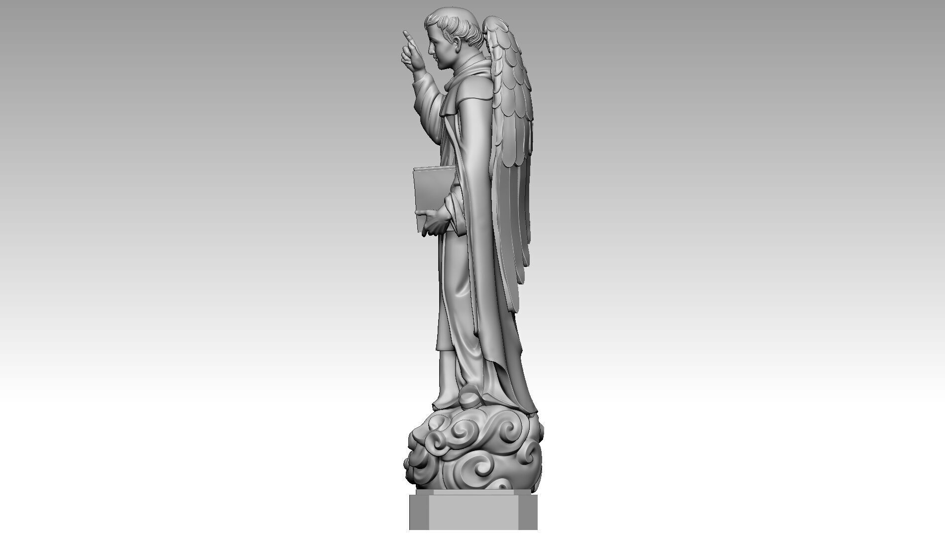 Saint Vincent  3D print model_2