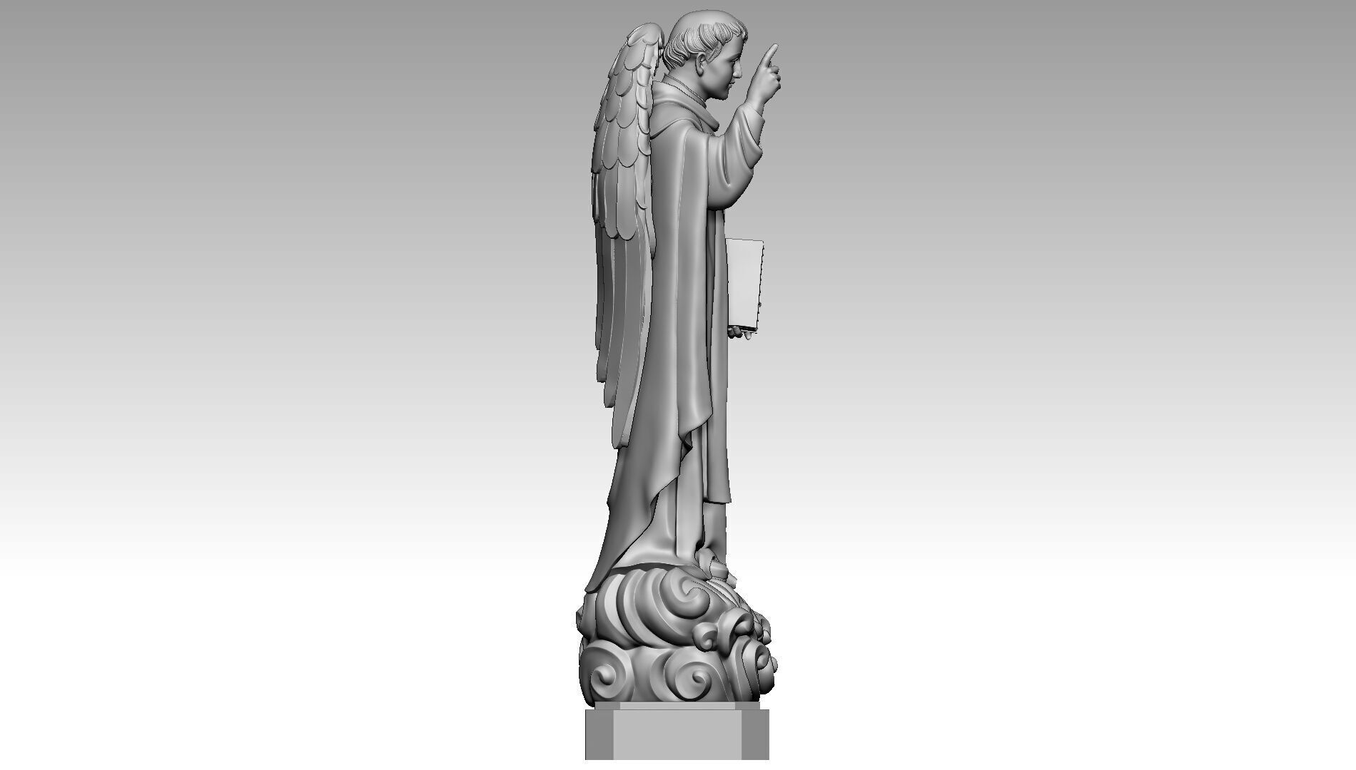 Saint Vincent  3D print model_6