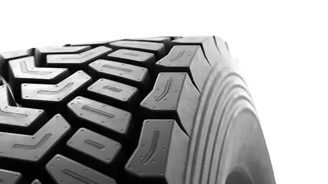 Offroad Car Wheel 1 3D model 6