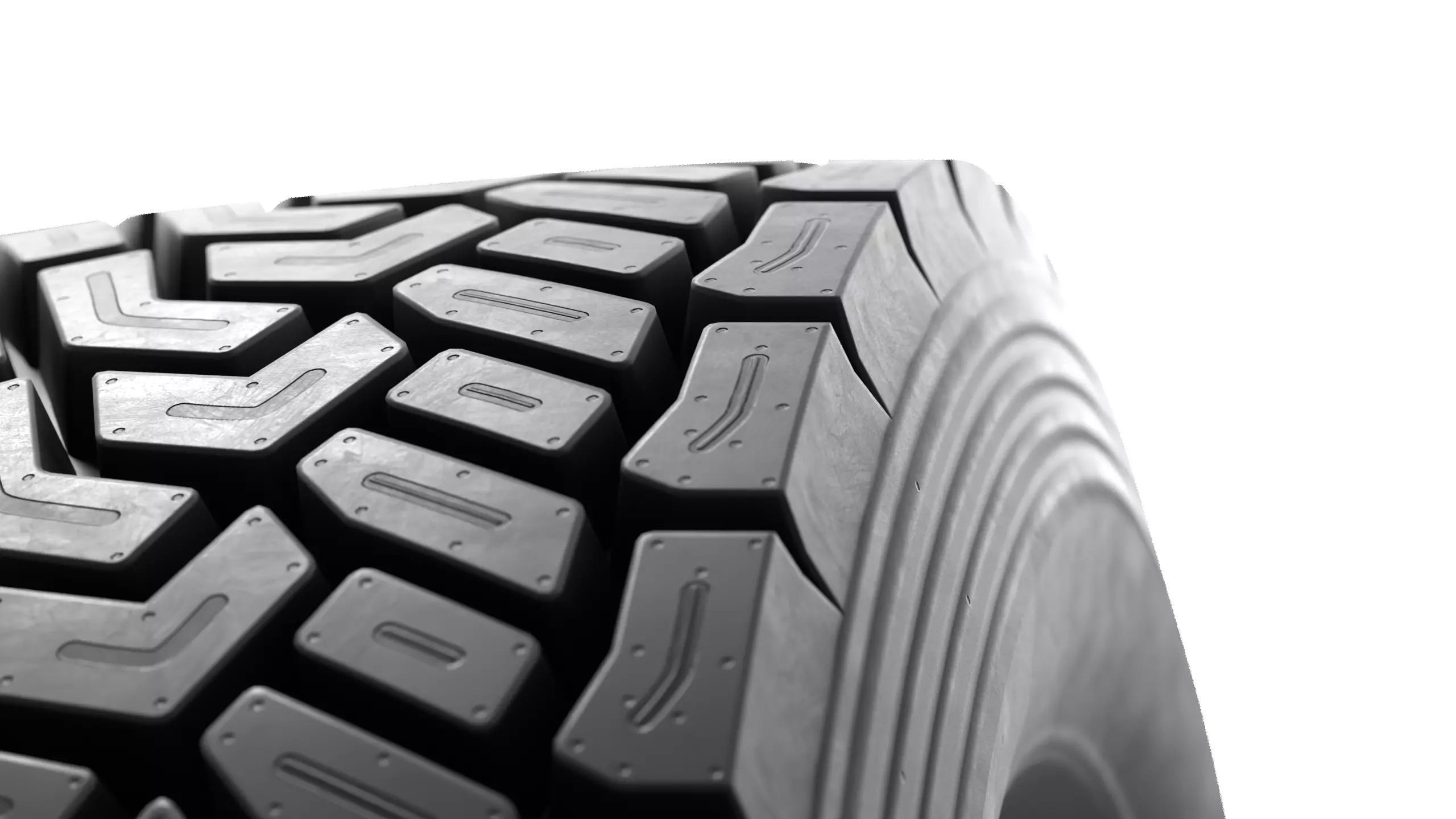 Offroad Car Wheel 1 3D model_5