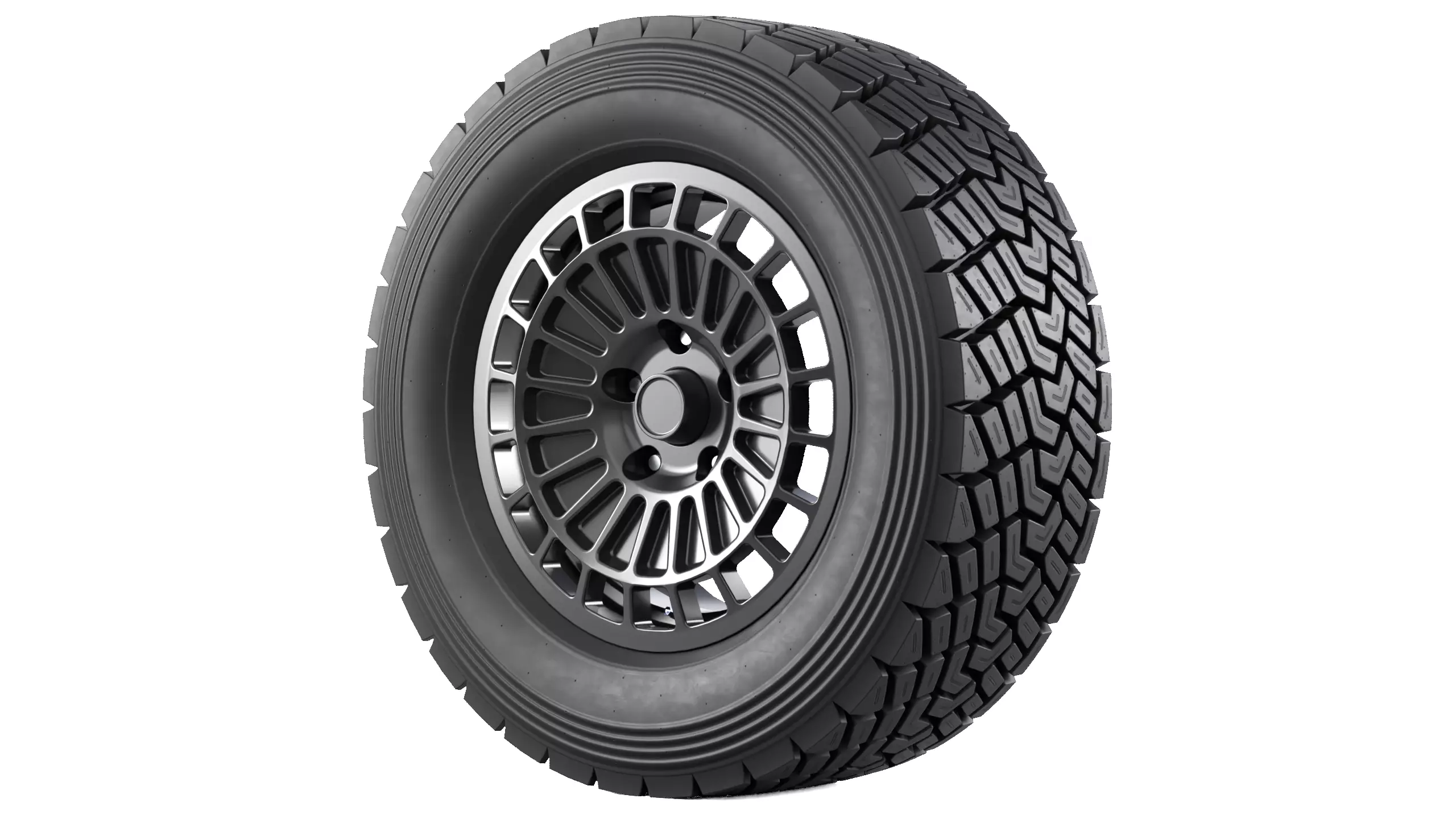 Offroad Car Wheel 1 3D model_2