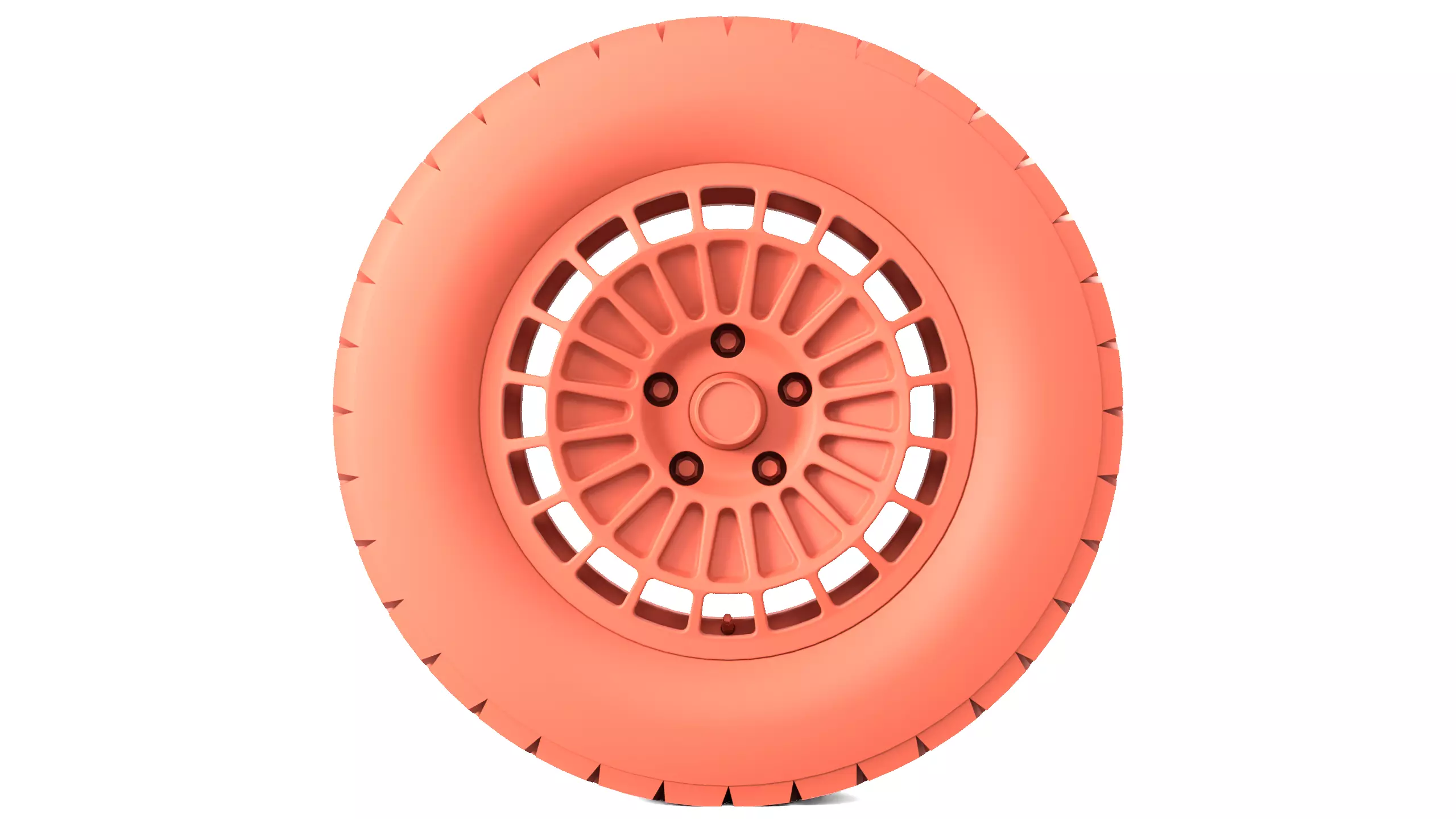 Offroad Car Wheel 1 3D model_9