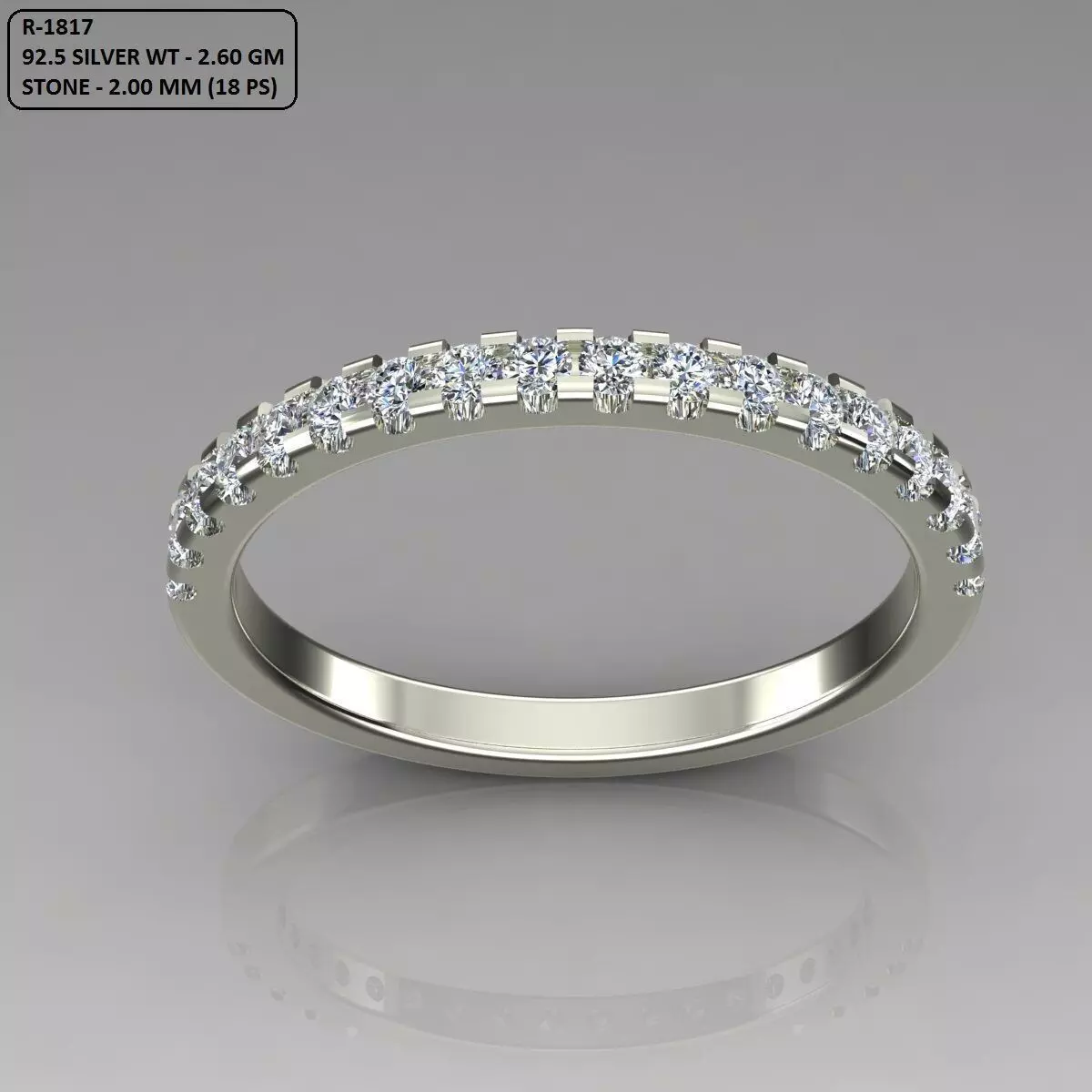 Band Ring 3D print model_0