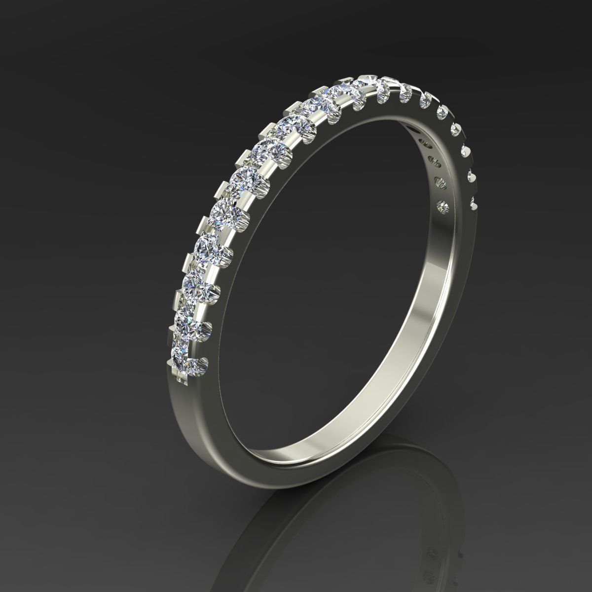 Band Ring 3D print model_1