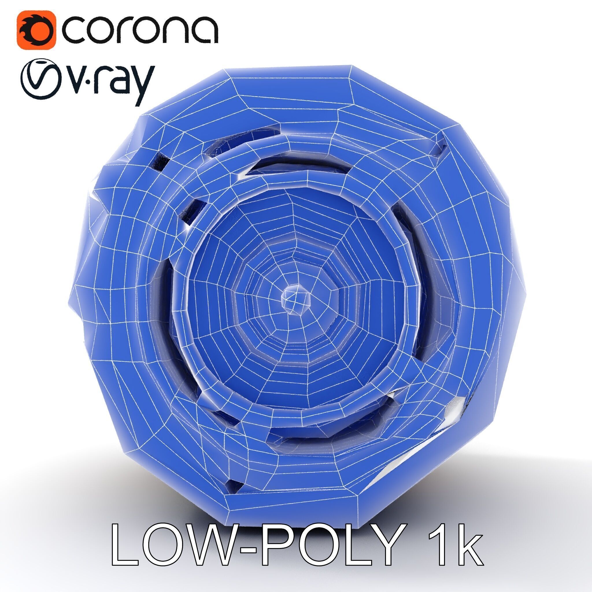 HighDetail Brushless Motor Model Pack Low-poly 3D model_26