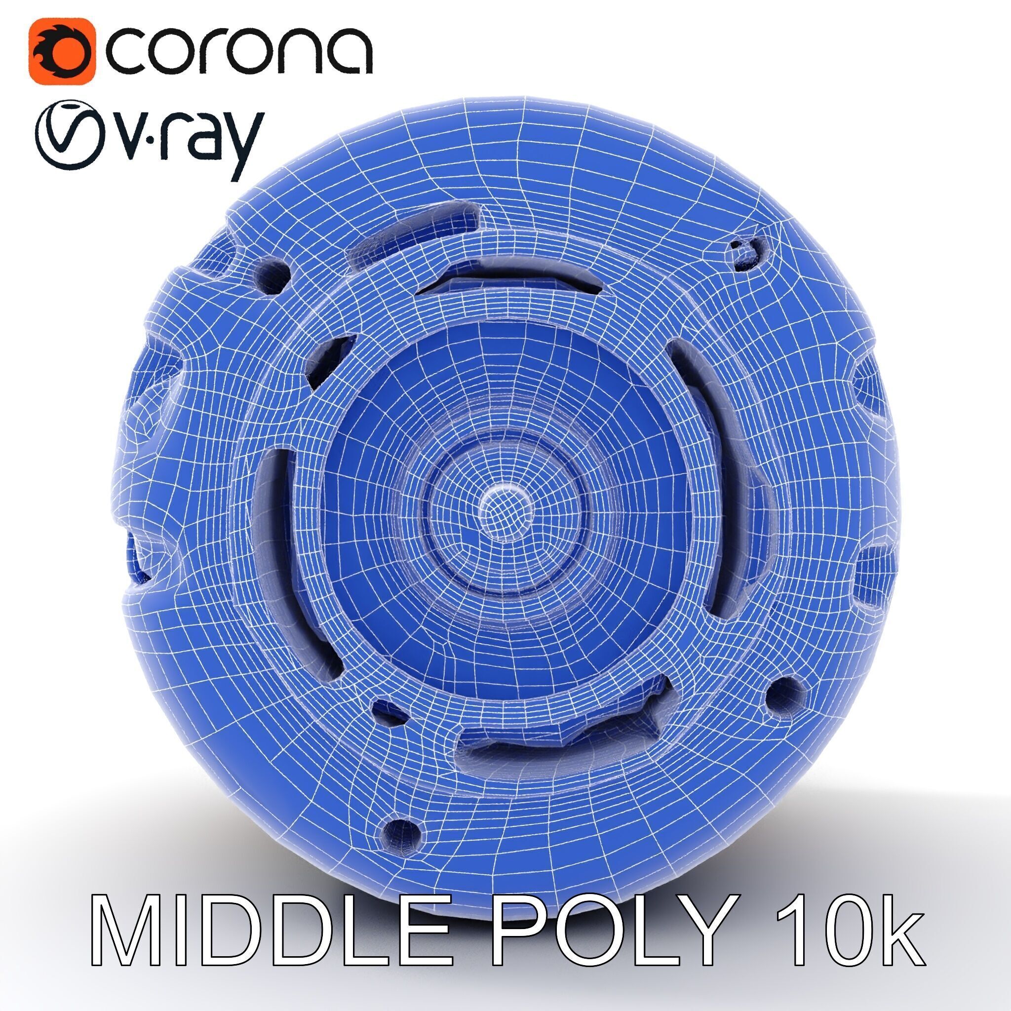 HighDetail Brushless Motor Model Pack Low-poly 3D model_28