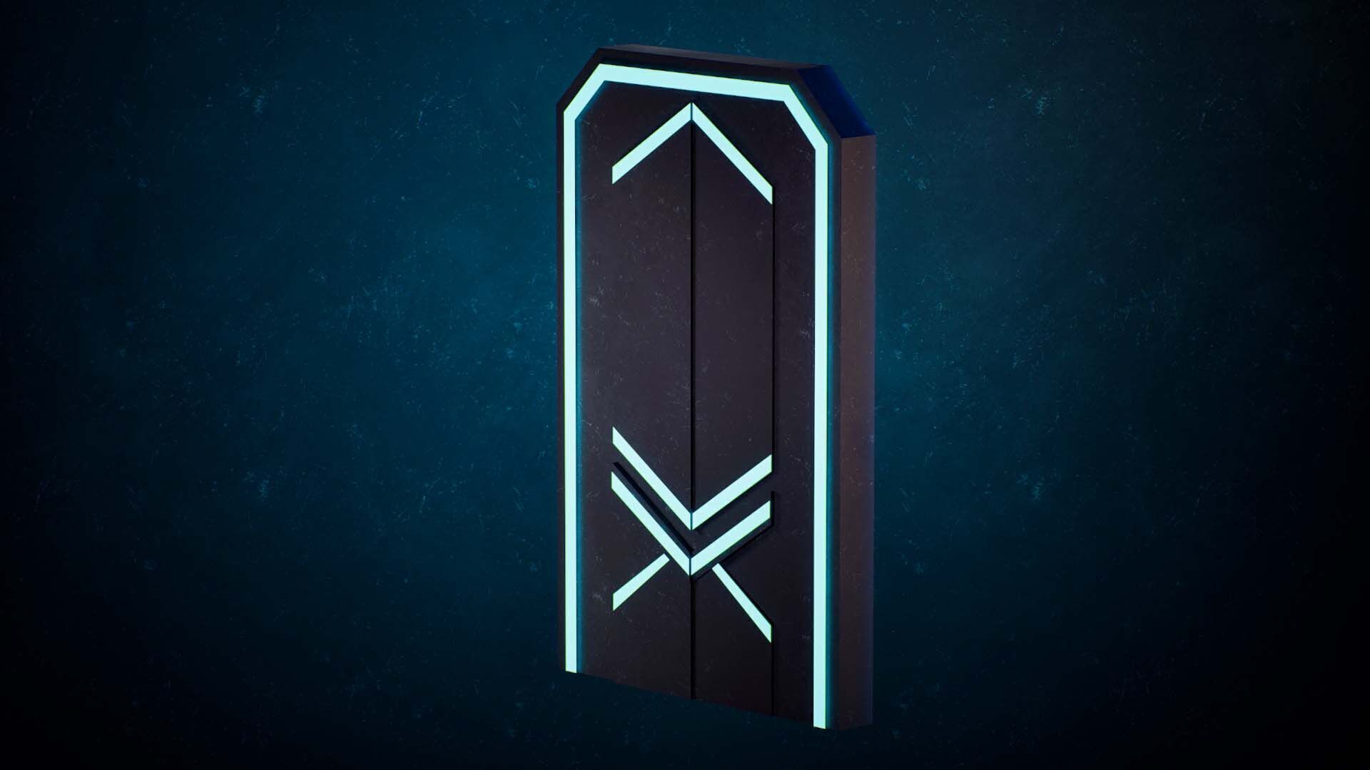 Sci-Fi Modular Environment Pack Low-poly 3D model_9