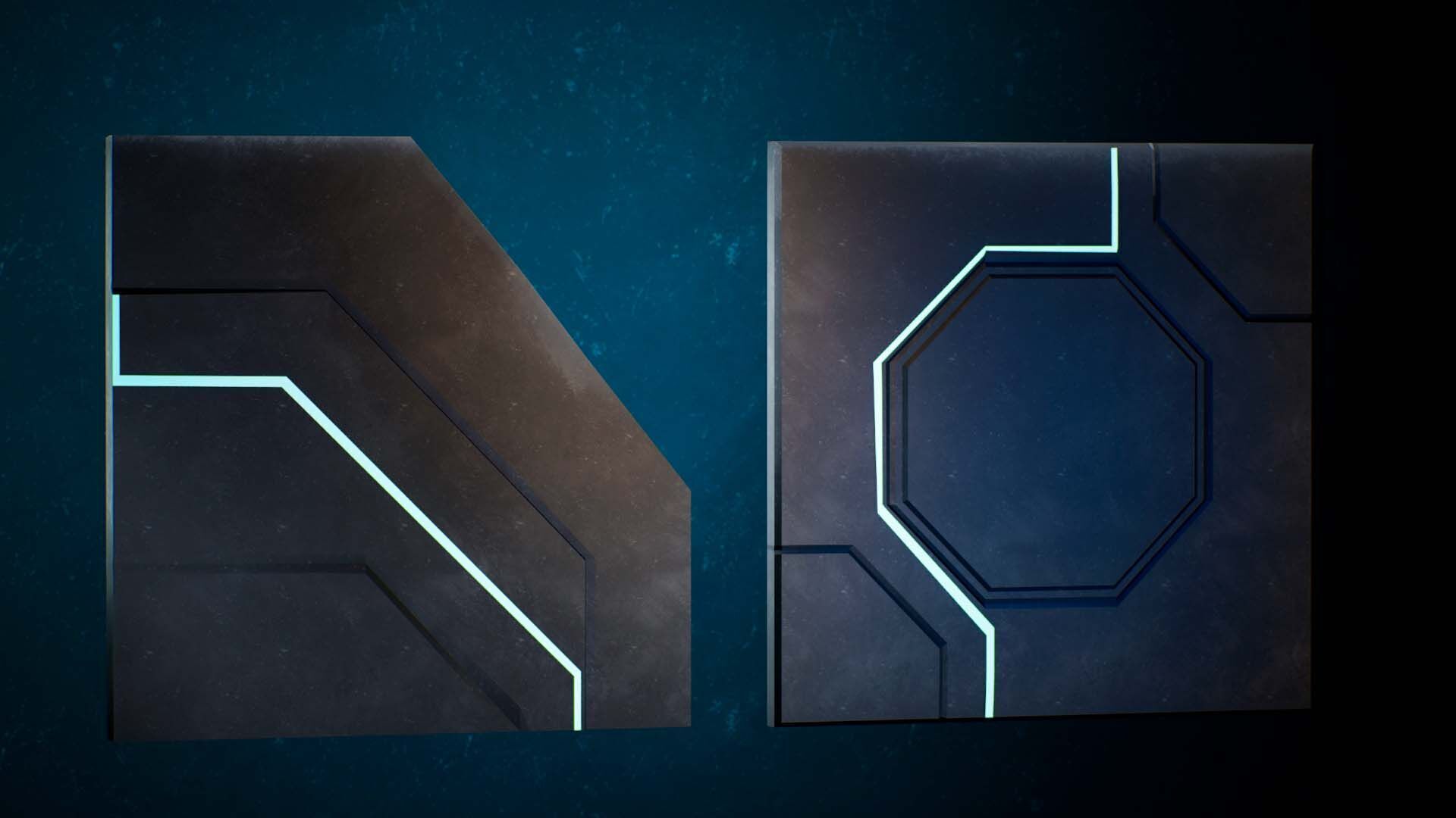 Sci-Fi Modular Environment Pack Low-poly 3D model_8