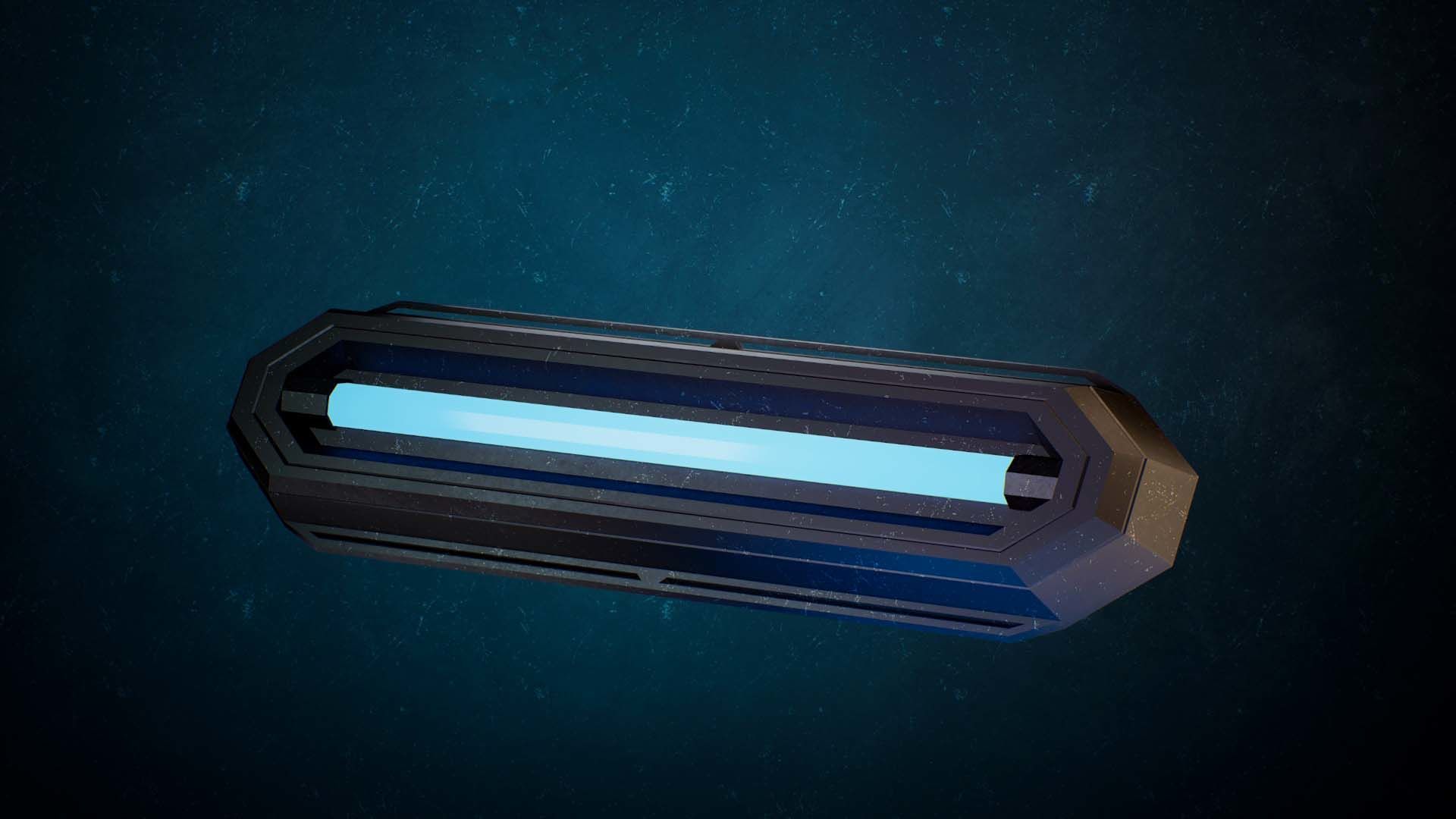 Sci-Fi Modular Environment Pack Low-poly 3D model_11