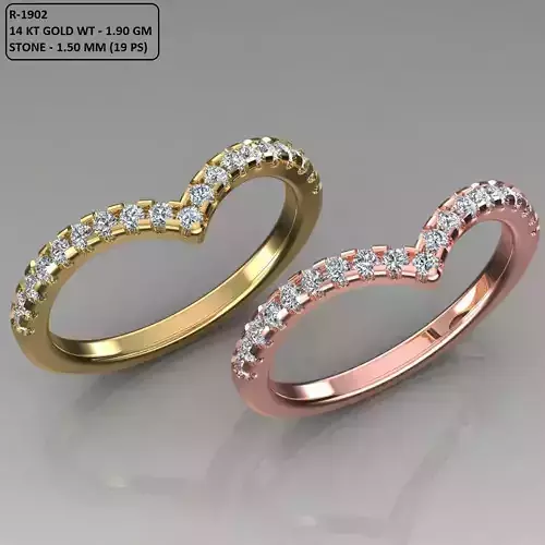 Band Ring 3D print model