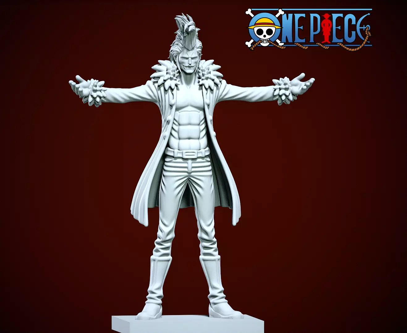 Bartolomeo - ONE PIECE - 3D PRINT 3D print model