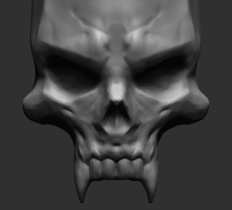 Bat Skull 3D model_1