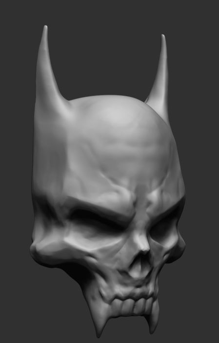 Bat Skull 3D model_2