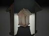 Rustic Wooden Birdhouse Model Pack Low-poly 3D model_2