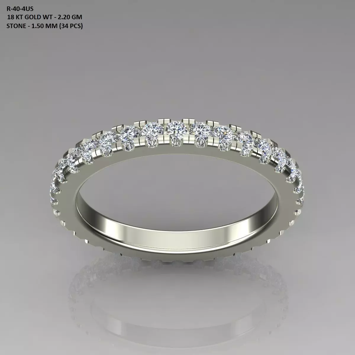 Band Ring 3D print model_0