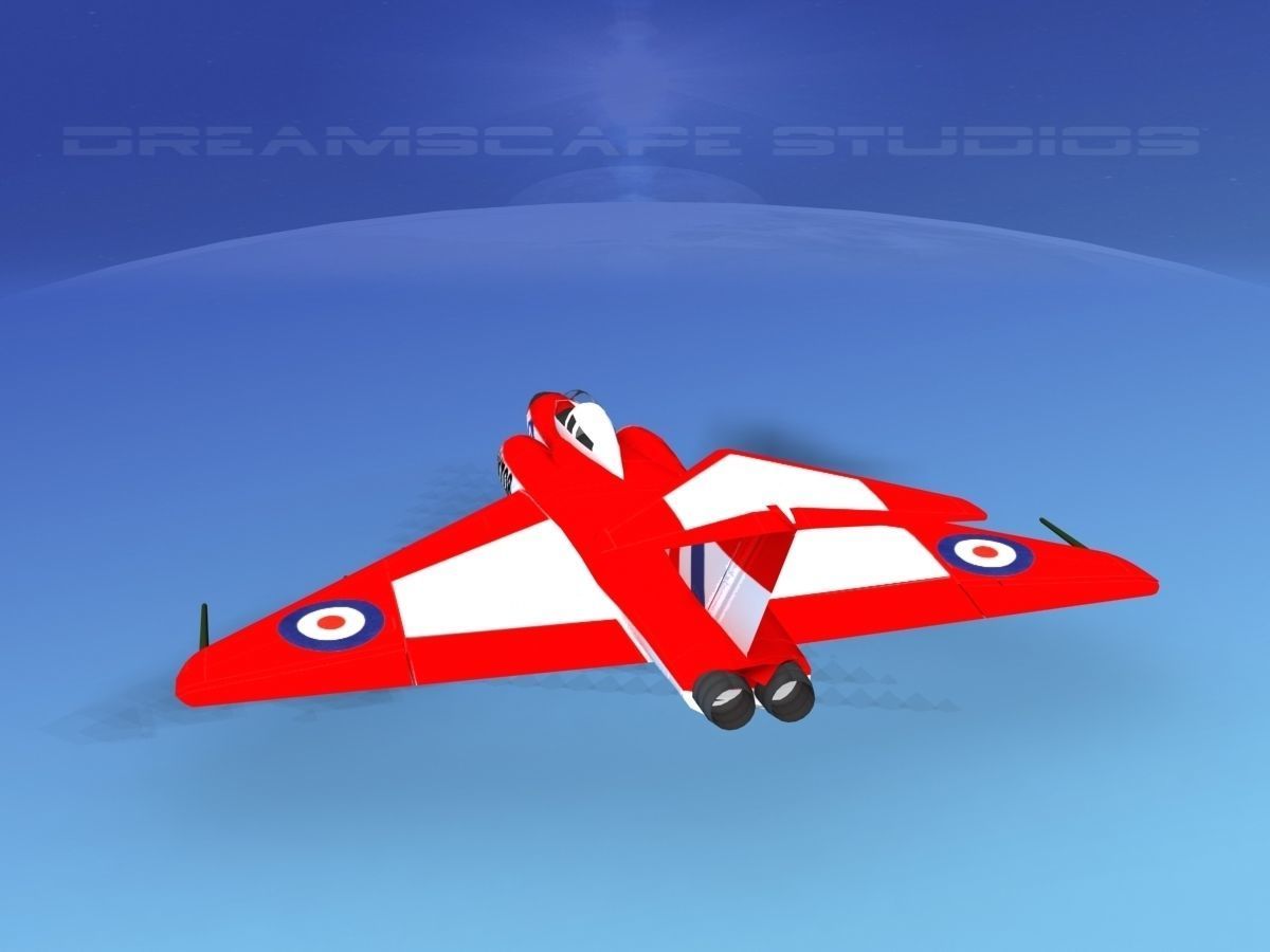 Gloster F-9 Javelin V02 3D model_7