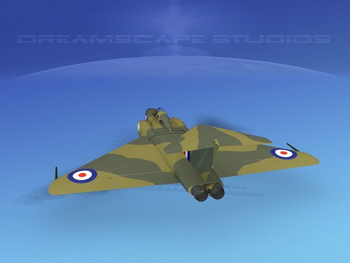 Gloster F-9 Javelin V03 3D model_7