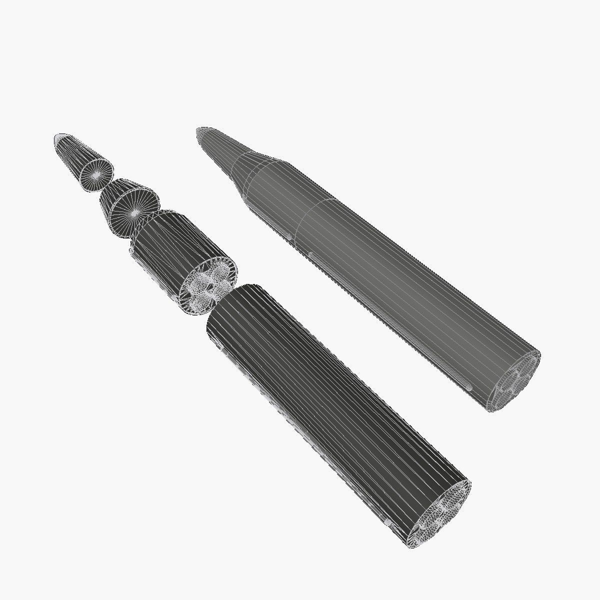 CSS-5 Ballistic Missile 3D model_12