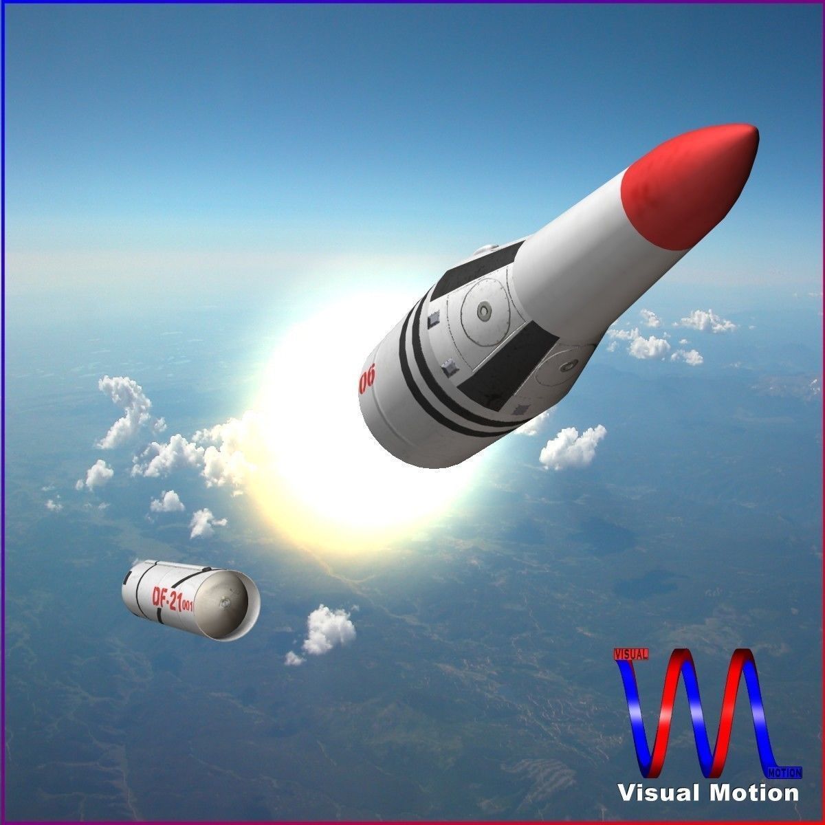 CSS-5 Ballistic Missile 3D model_3