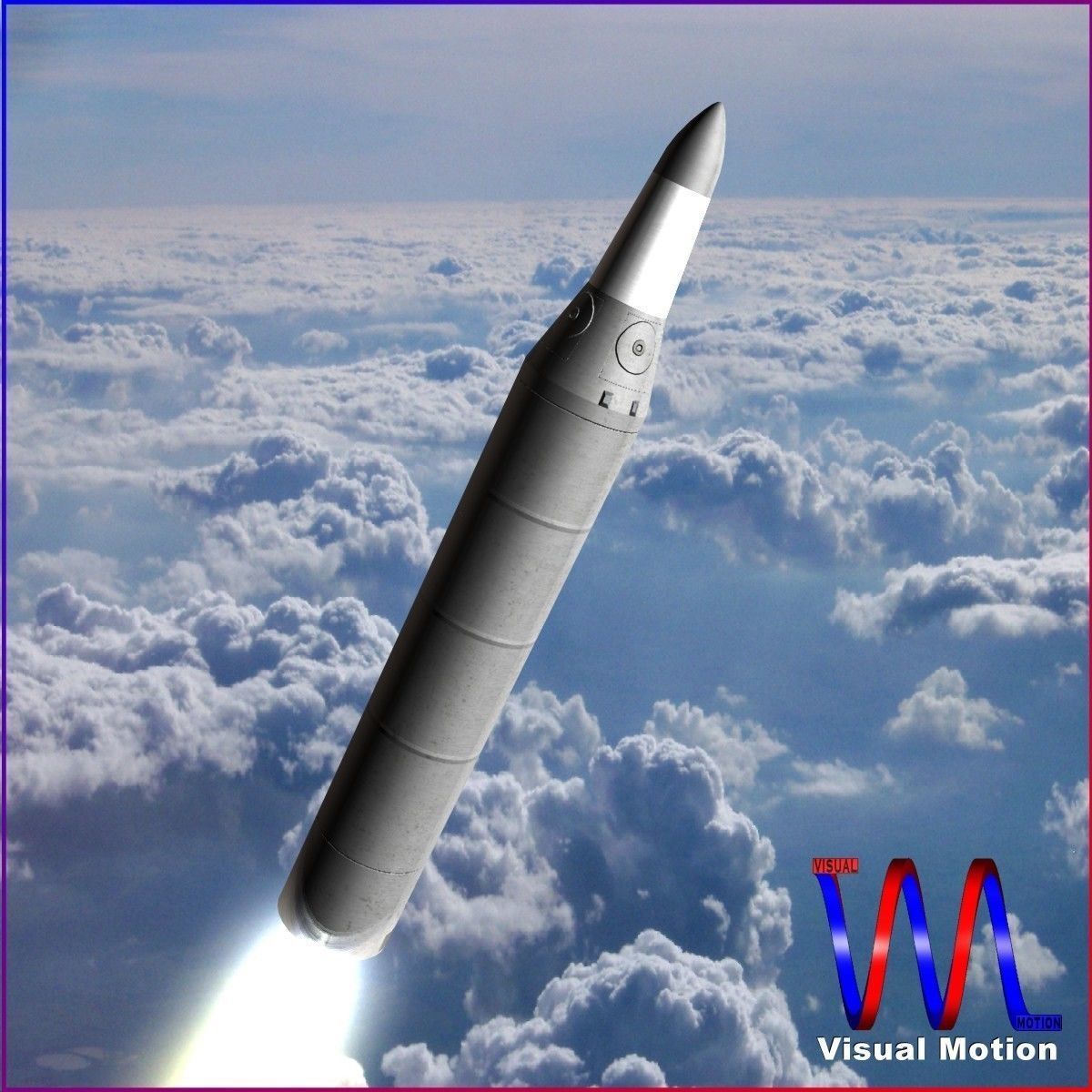 CSS-5 Ballistic Missile 3D model_2