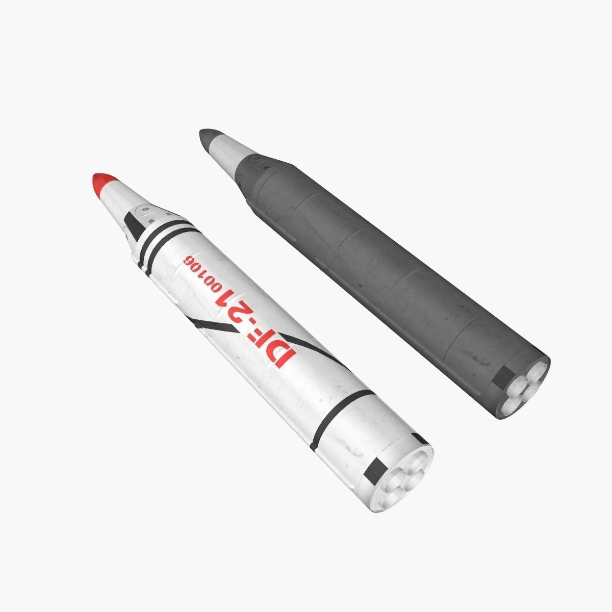 CSS-5 Ballistic Missile 3D model_6