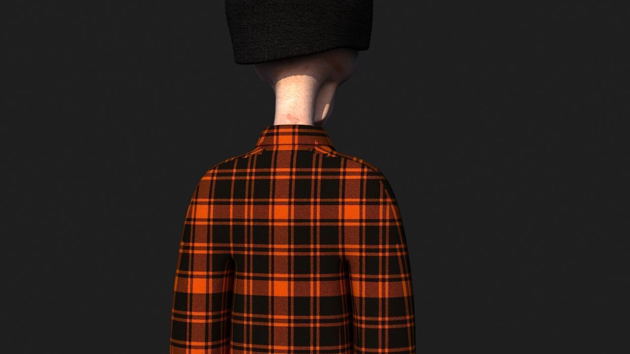 Hip Hop Alien 3D model_18