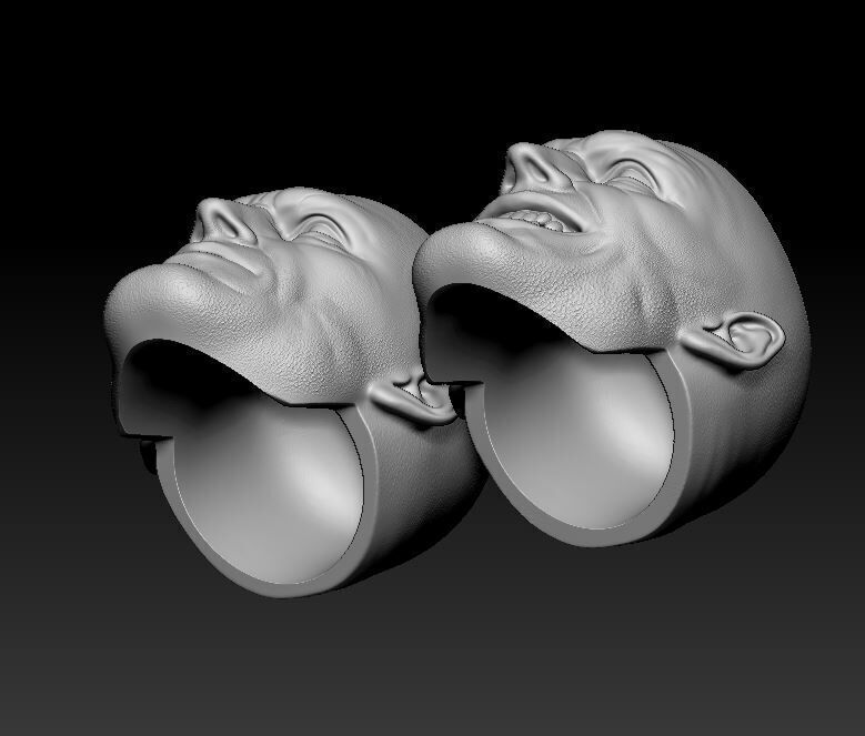 Herr Starr Headsculpt for Action Figures 3D print model_3