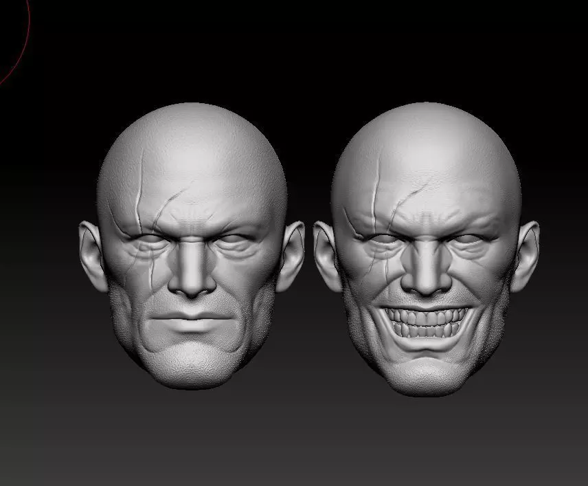 Herr Starr Headsculpt for Action Figures 3D print model_0